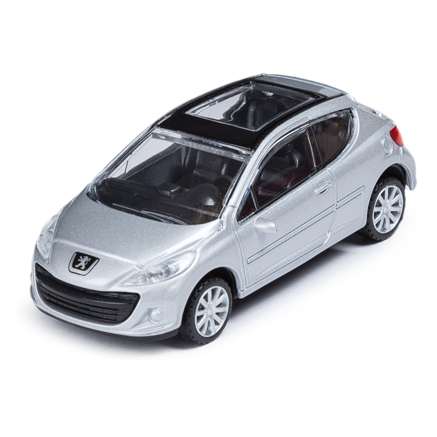 Машинка Rastar Peugeot 207 1:43 Серебристая купить по цене 1 ₽ в  интернет-магазине Детский мир