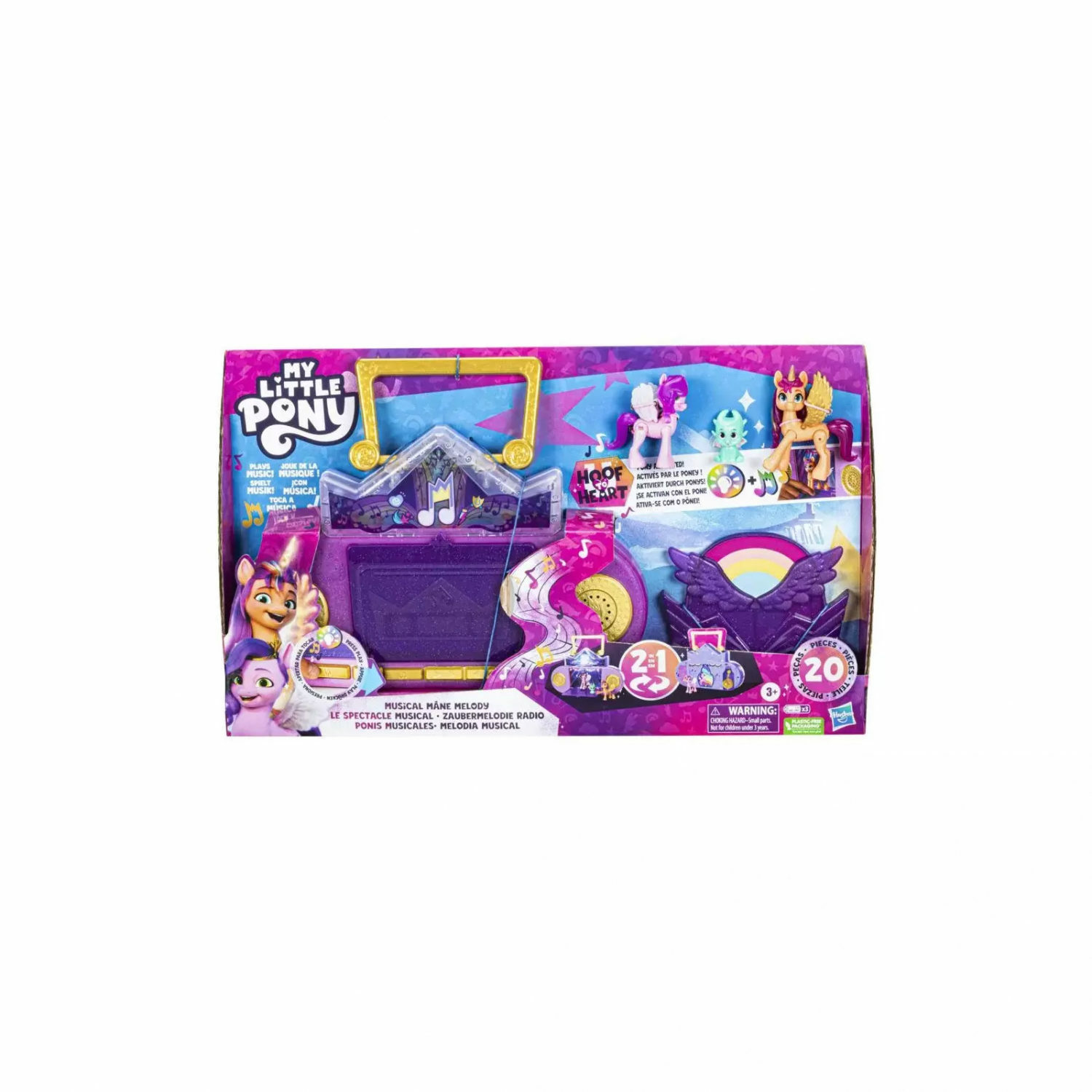 Игровой набор MY LITTLE PONY Melody Музыкальная грива F3867 купить по цене  9718 ₽ в интернет-магазине Детский мир