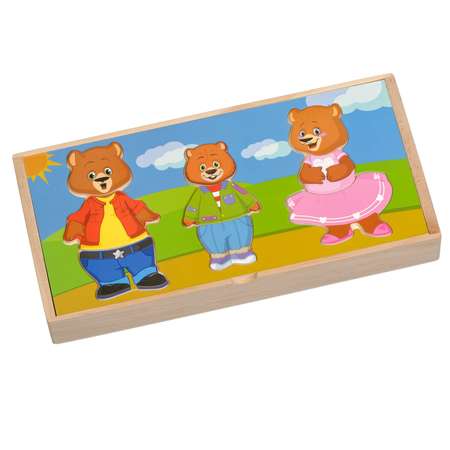 Деревянная игрушка МДИ Три медведя