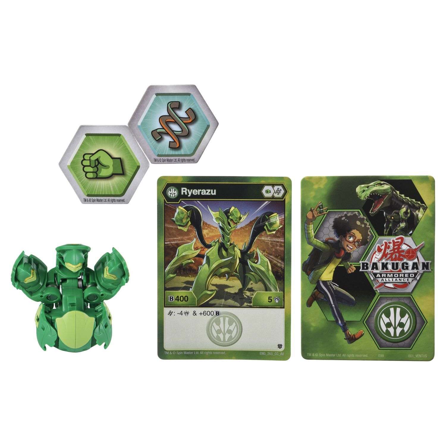 Фигурка-трансформер Bakugan S2 Plant Green 6055868/20124287 - фото 1