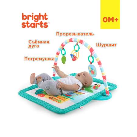 Развивающий коврик Bright Starts Джунгли с дугой