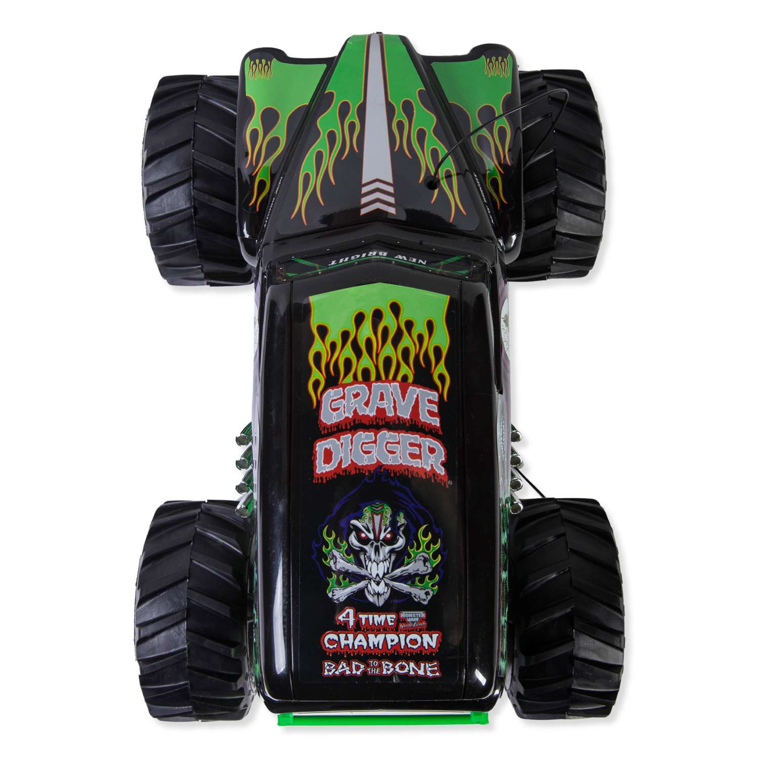 Машина р/у New Bright Monster Jam Grave Digger 1:15 - фото 7