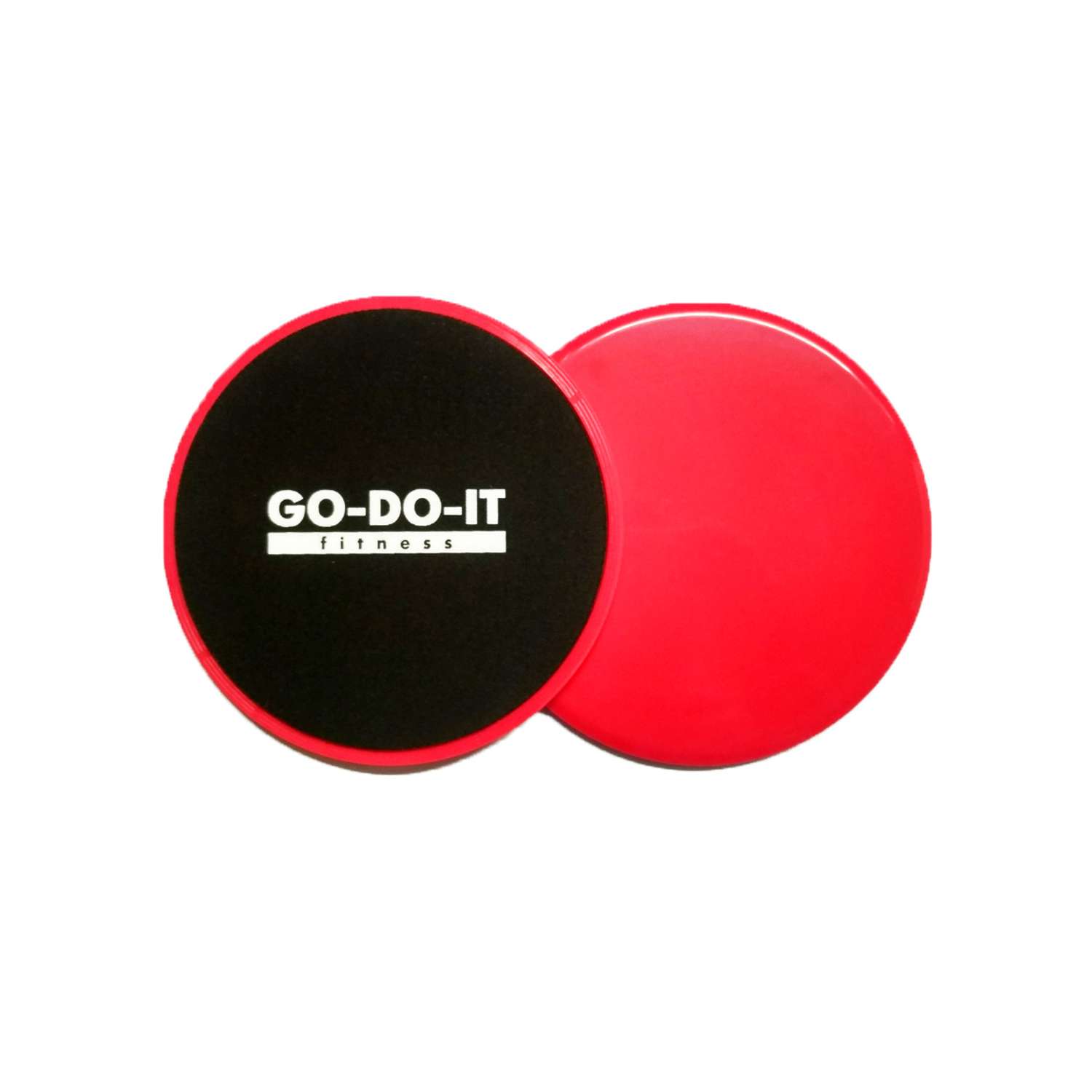 Набор дисков для скольжения GO-DO-IT красная пара и 24 видеоурока - фото 1