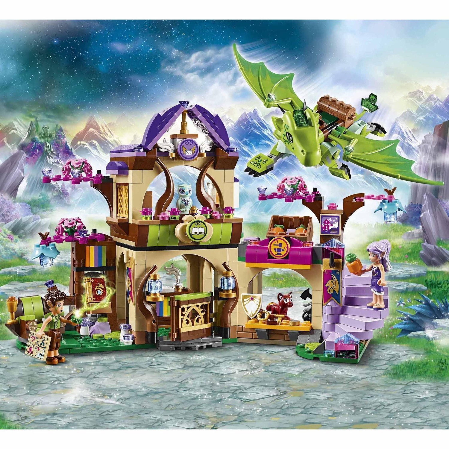 Конструктор LEGO Elves Секретный рынок (41176) - фото 4