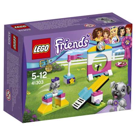 Конструктор LEGO Friends Выставка щенков: Площадка блочный