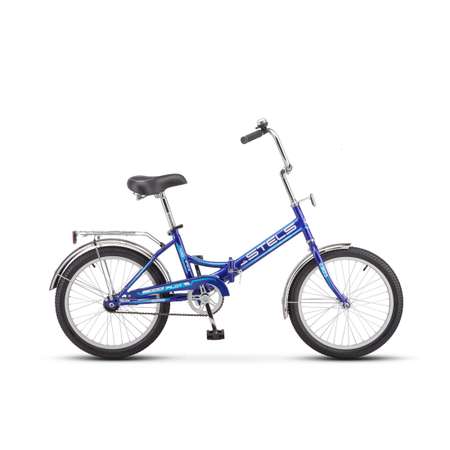 Велосипед STELS Pilot-410 20 Z010 13.5 синий складной