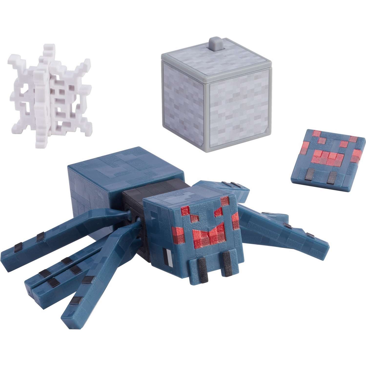 Фигурка Minecraft Пещерный паук с аксессуарами GLC64 - фото 3