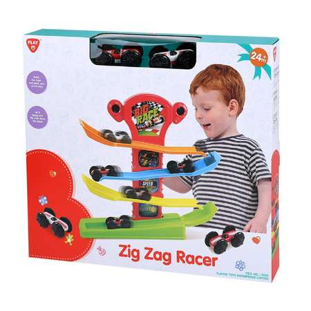 Развивающая игрушка Playgo Трек с машинками