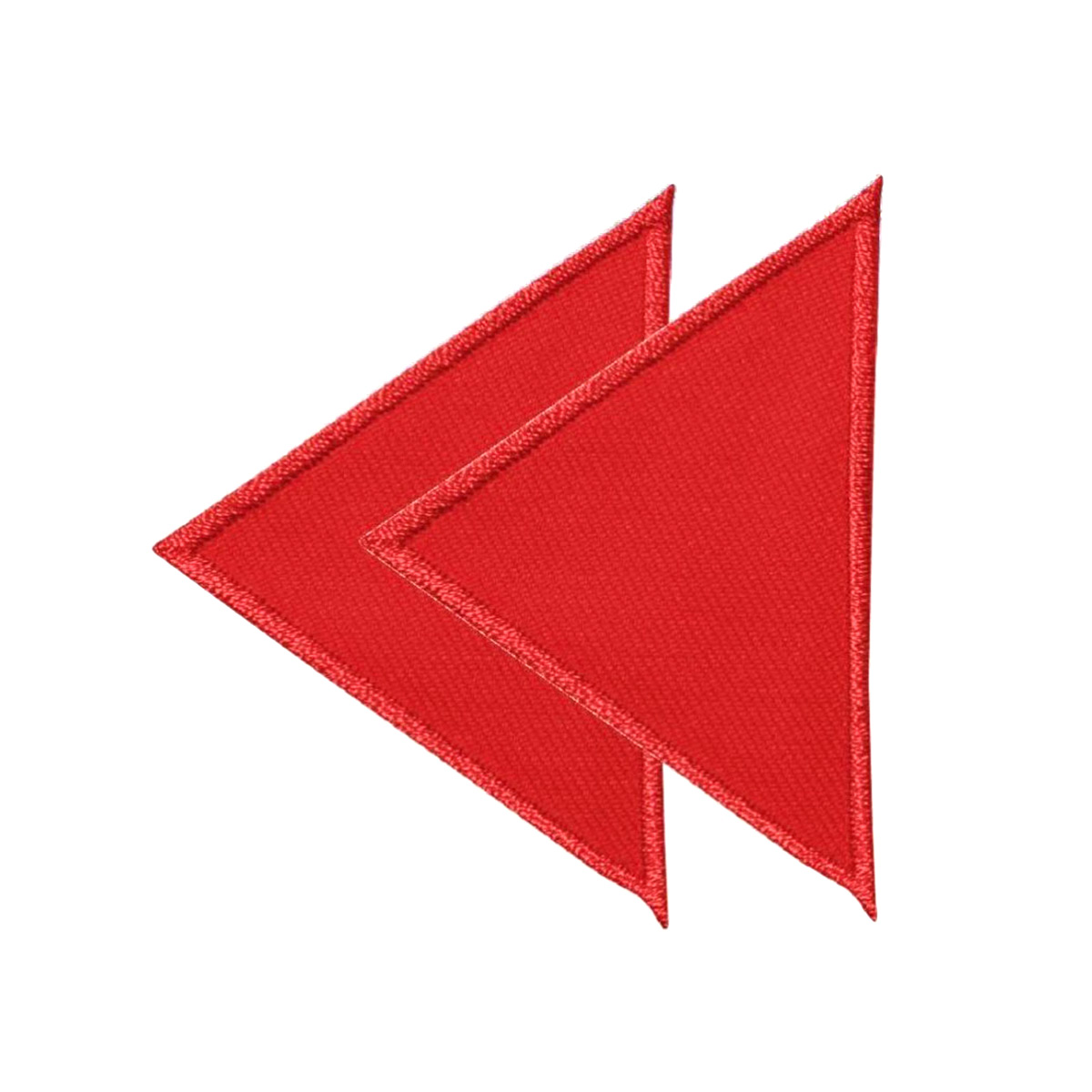 Термоаппликация Prym нашивка Треугольник красный 6х4 см 2 шт для ремонта и украшения одежды 925474 - фото 7