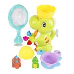 Набор игрушек для купания Mioshi Динозавр-фонтанчик 7 предметов