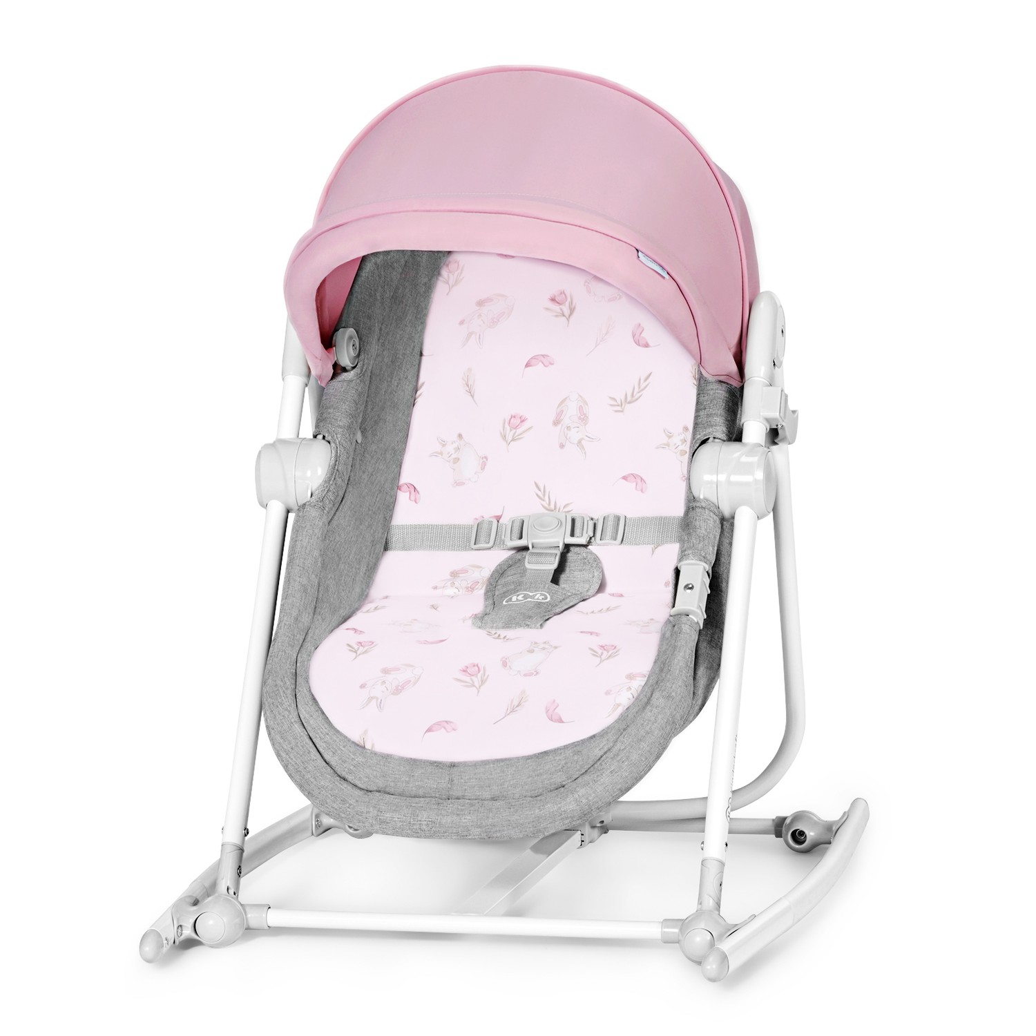 Колыбель-шезлонг 5в1 Kinderkraft Kinderkraft Nola Peony rose - фото 3