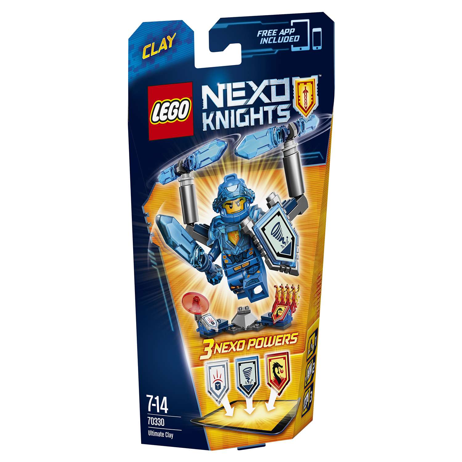 Конструктор LEGO Nexo Knights Клэй – Абсолютная сила (70330) - фото 2