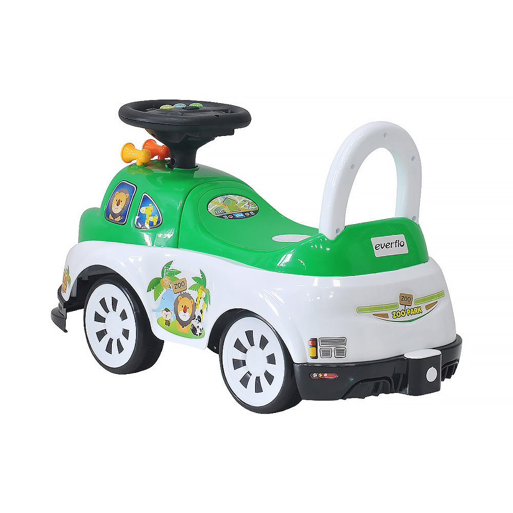 Детская каталка EVERFLO Happy car ЕС-910 green - фото 2