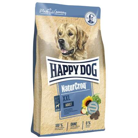Корм для собак Happy Dog Premium NaturCroq крупных пород XXL 15кг