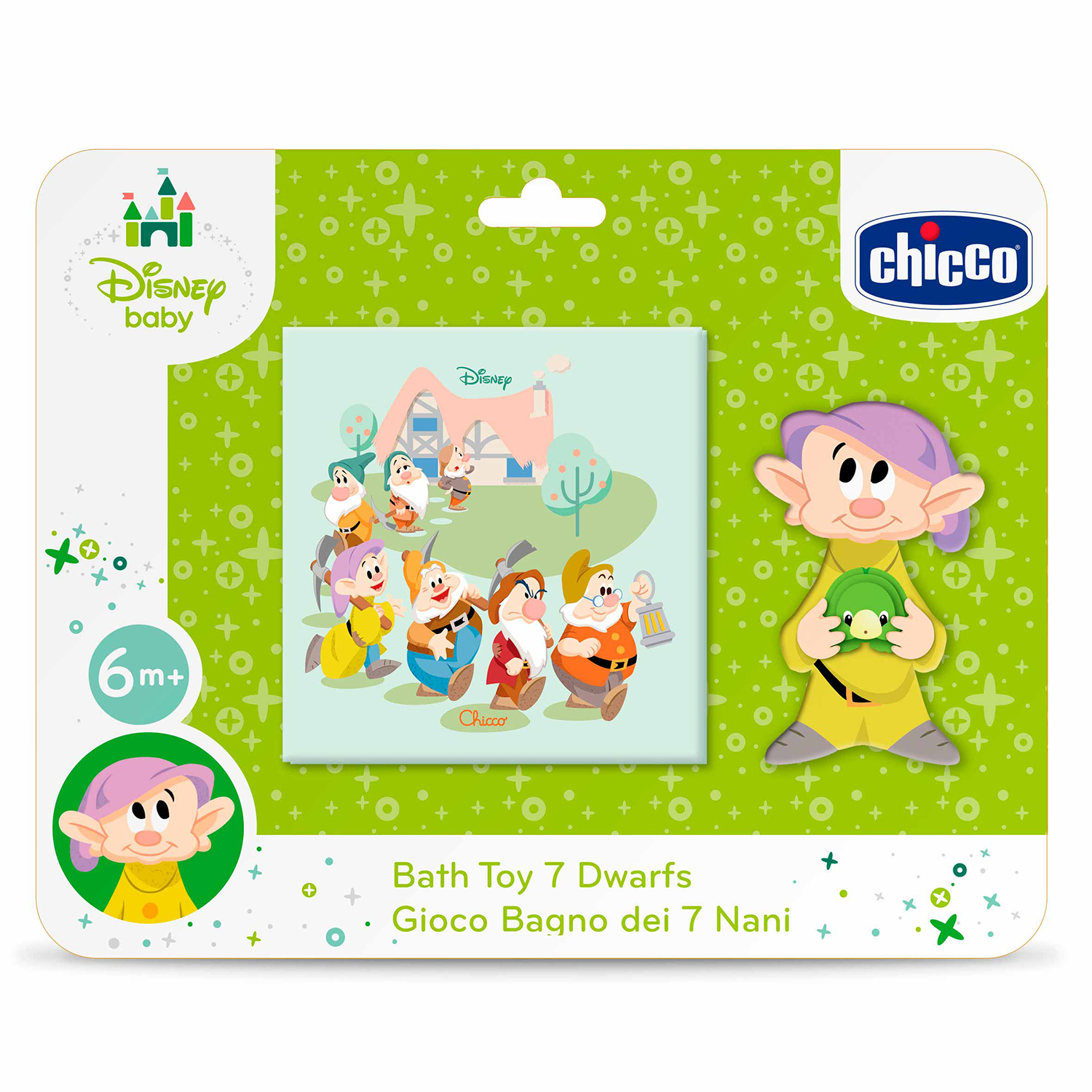 Игрушка-книжка Chicco для купания 7 Гномов - фото 3