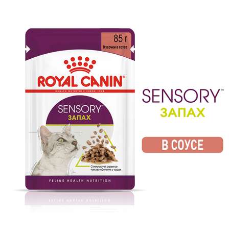 Корм для кошек ROYAL CANIN Сенсори запах фелин соус 85г