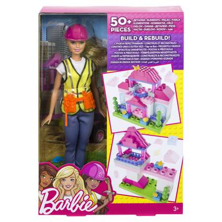 Игровой набор Barbie Строитель