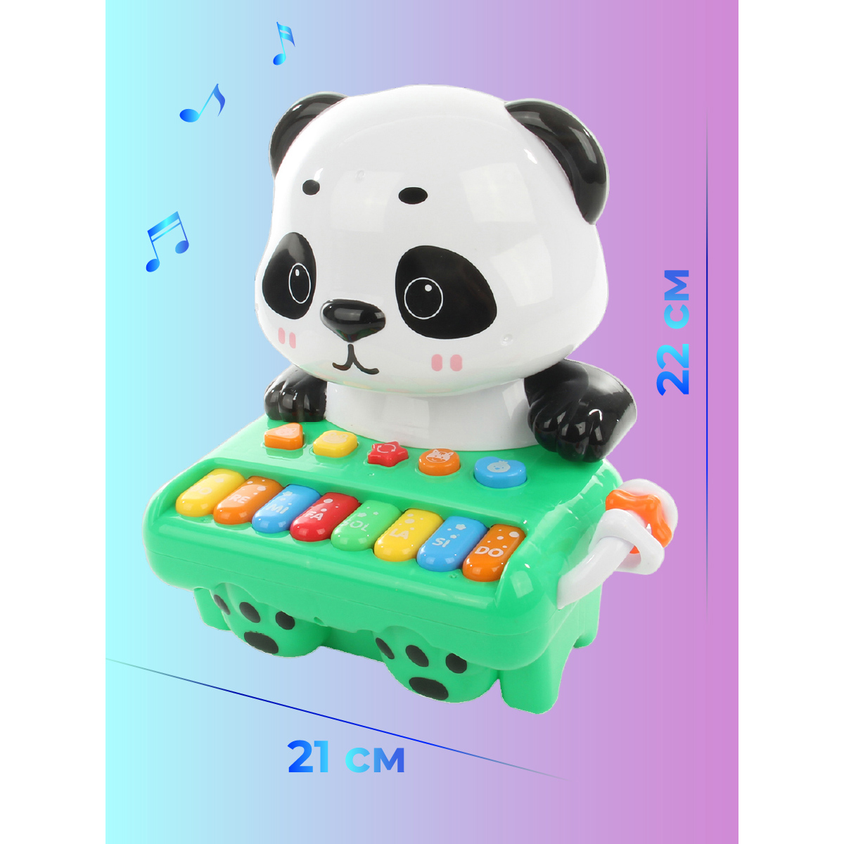 Музыкальные игрушки Veld Co Пианино с копилкой Панда - фото 2