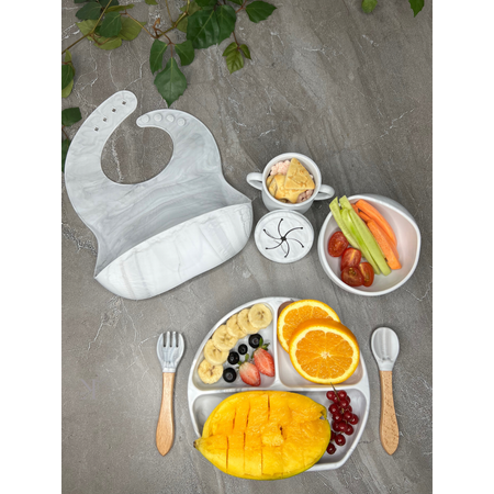 Посуда силиконовая ReliaKool Первый набор для кормления детей