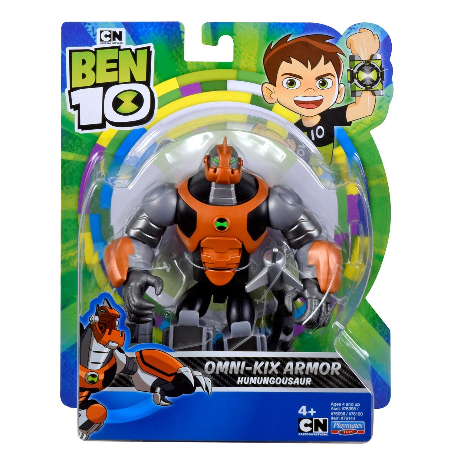 Фигурка Ben10 Бронированный Гумангозавр 76144 купить по цене 49 ₽ в  интернет-магазине Детский мир