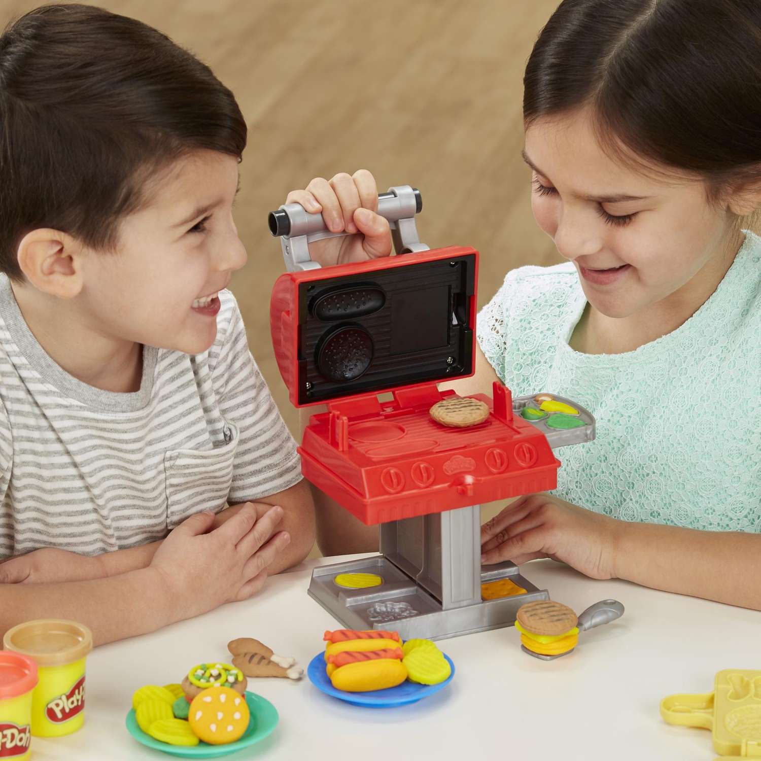 Набор игровой Play-Doh Гриль барбекю F0652 - фото 10