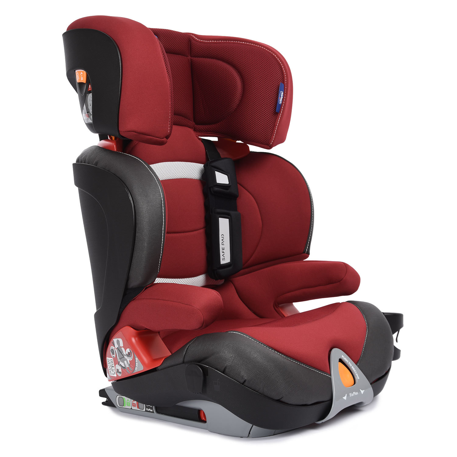 Автокресло Chicco Oasys FixPlus Red Passion - фото 1