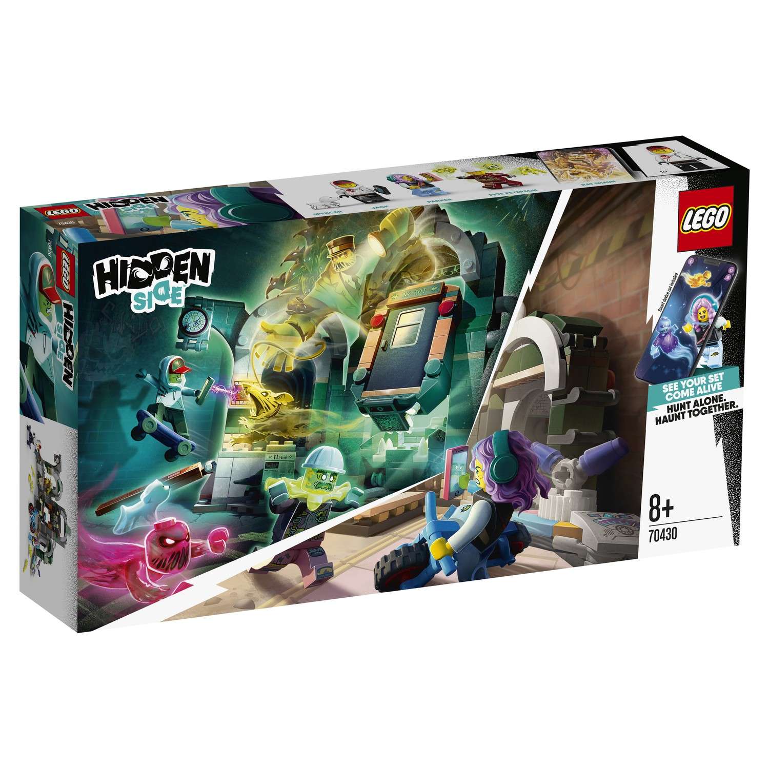 Конструктор LEGO Hidden Side Метро Ньюбери 70430 купить по цене 81.7 руб. в  интернет-магазине Детмир