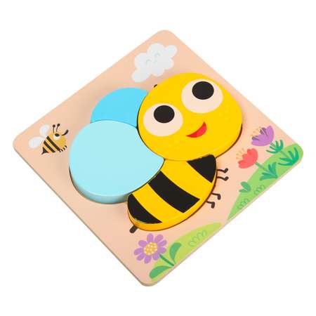 Игровой набор BabyGo Рамка-пазл Пчелка