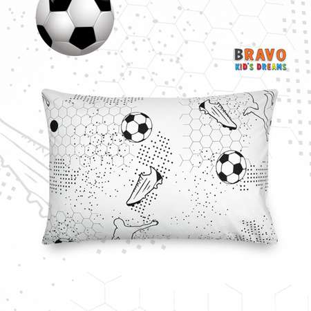 Наволочка BRAVO kids dreams 50х70 рис.6096а-1 Football