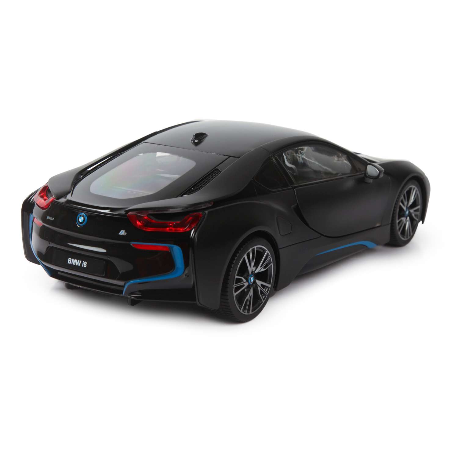 Машина Rastar РУ 1:14 BMW i8 Черная 71010 - фото 4