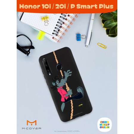 Силиконовый чехол Mcover для смартфона Honor 10i 20i P Smart Plus (19) Союзмультфильм Полет волка