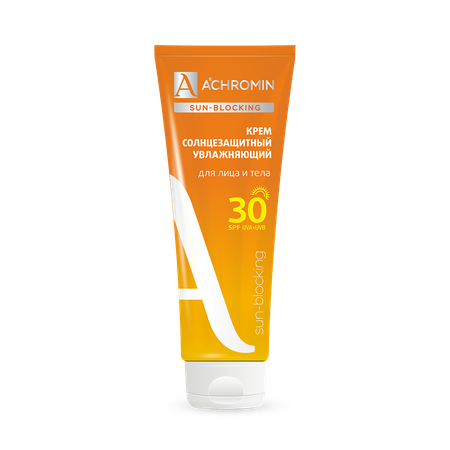 Крем солнцезащитный Achromin для лица и тела SPF 30