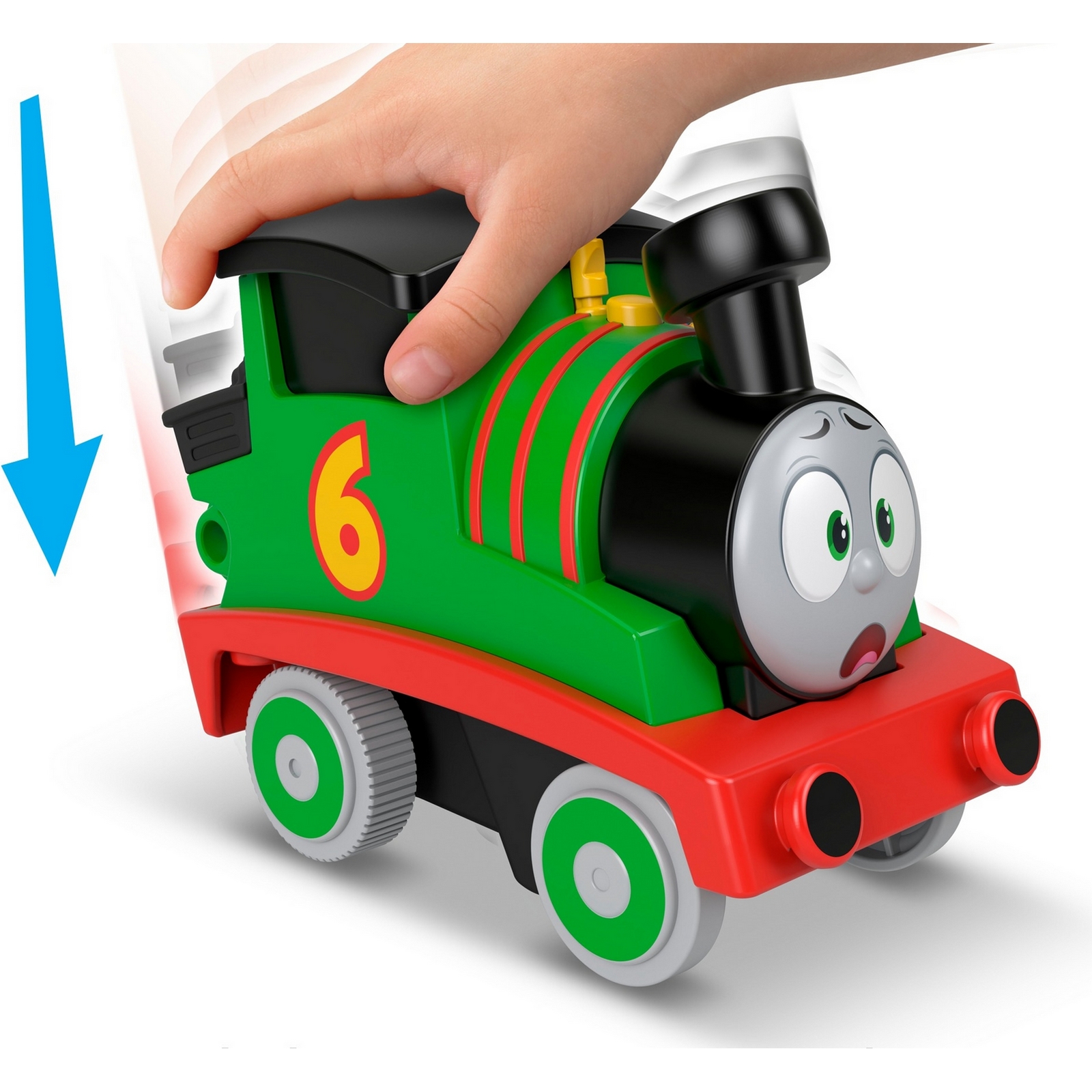 Игрушка Thomas & Friends Паровозик для трюков Перси HDY76 - фото 6