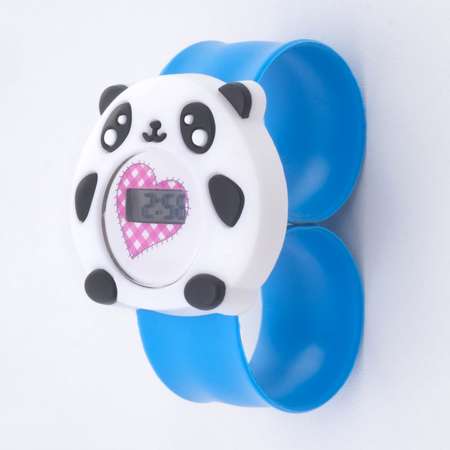 Часы Sima-Land наручные электронные детские «Панда» ремешок l 21 5 см