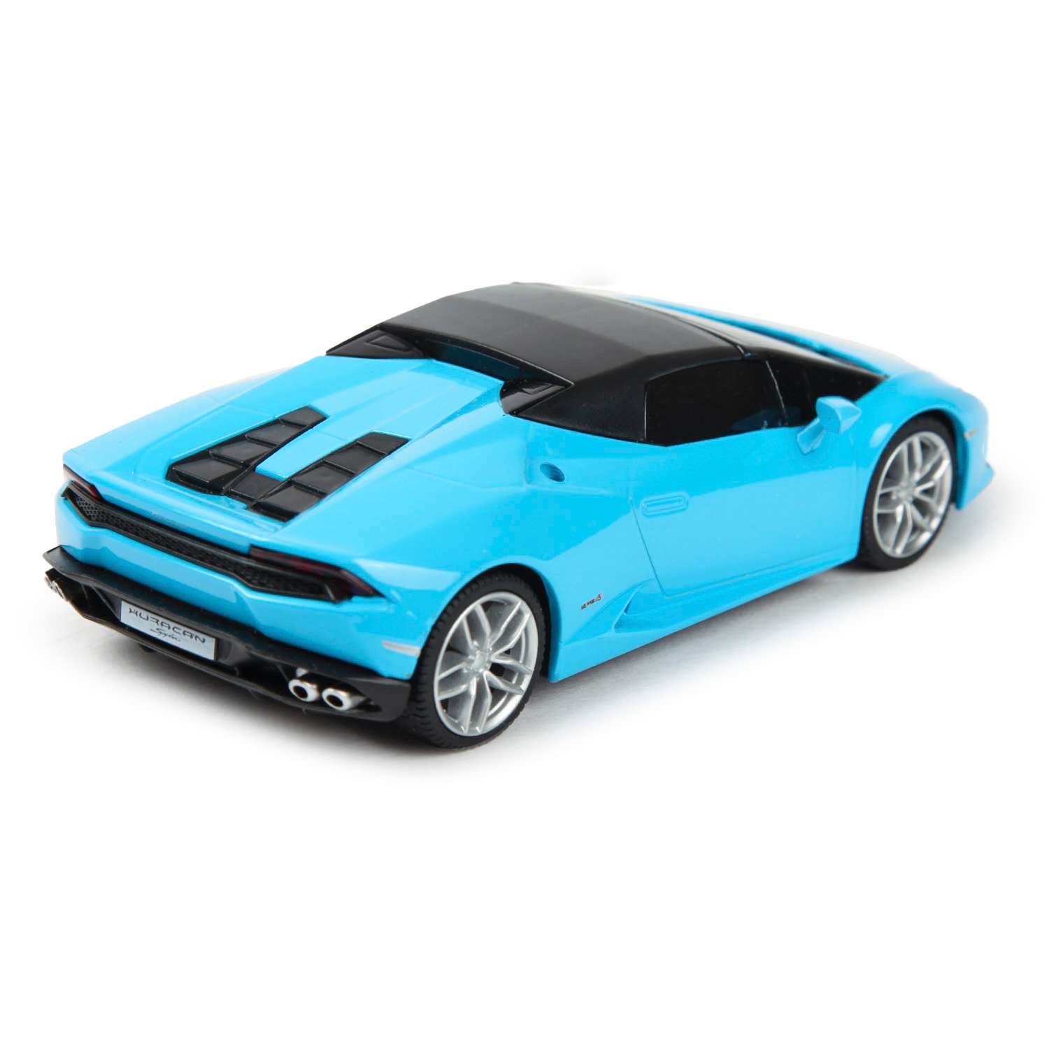 Машина MSZ 1:32 Lamborghini Huracan LP610-4 Spyder Голубая 68422 68422 - фото 4