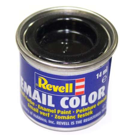 Краска Revell черная 9005 глянц