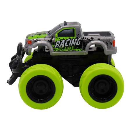 Машинка Funky Toys фрикционная с краш-эффектом Зеленая FT97973