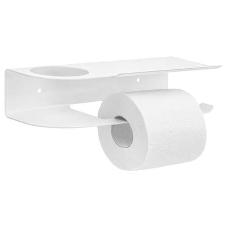 Держатель El Casa для туалетной бумаги и освежителя воздуха Белый