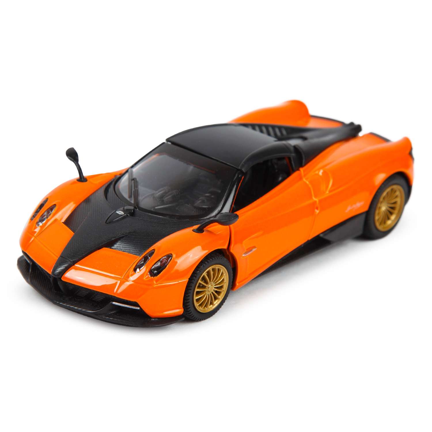 Автомобиль MSZ Pagani 1:32 инерционный оранжевый 32435 - фото 1