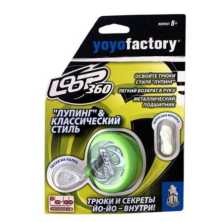 Игра YoYoFactory Йо-Йо Loop360 Зеленый YYF0004/green