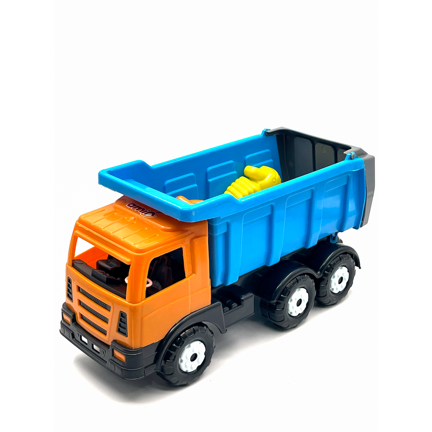 Машинка Нижегородская игрушка Камаз с набором оранжевый ктг104_ор - фото 5