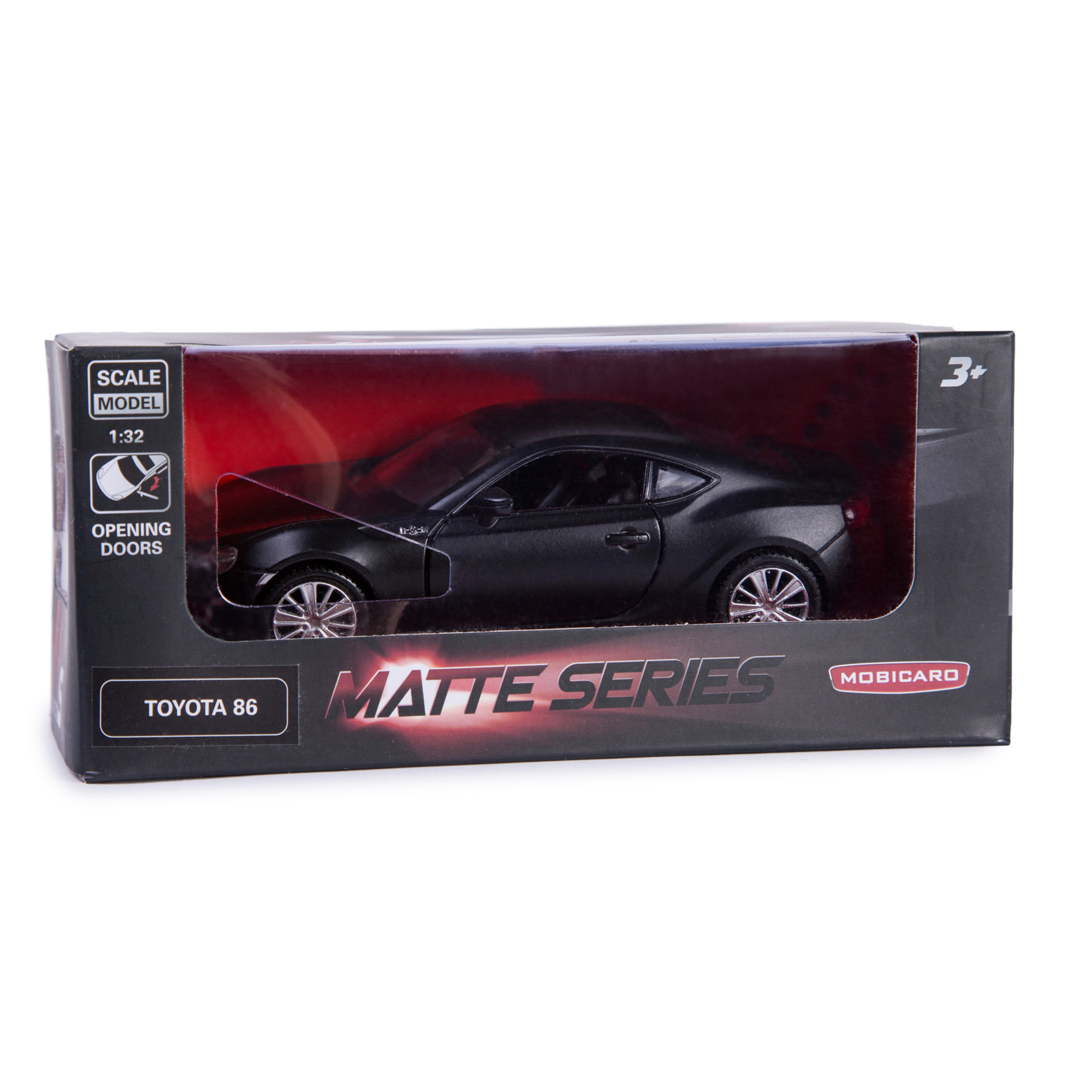 Автомобиль Mobicaro Toyota 86 Карбон 1:32 без механизмов 544020M - фото 3