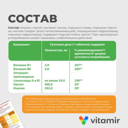 БАД для ЖКТ VITAMIR JKT