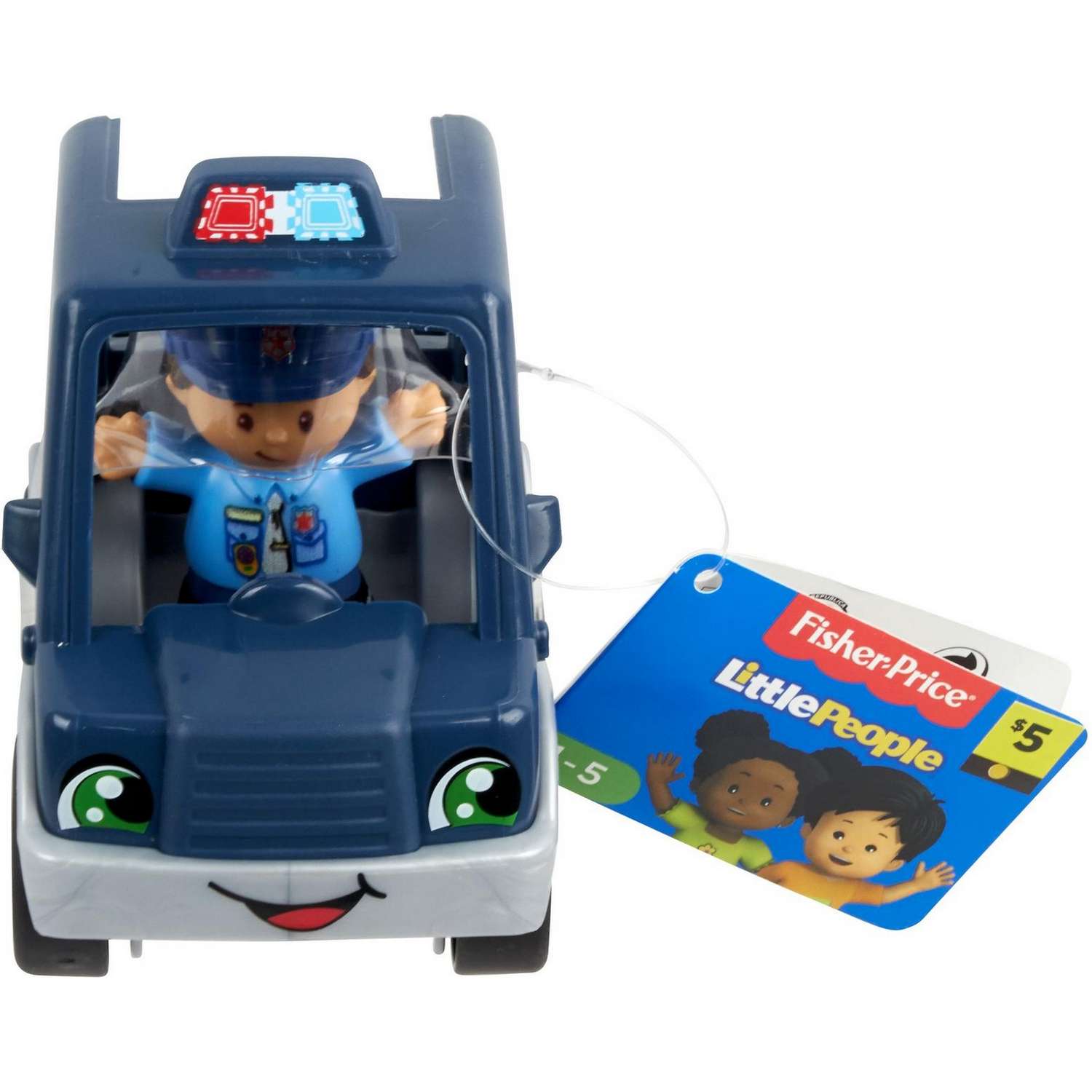 Игрушка Fisher Price Полицейский автомобиль с фигуркой GKP63 - фото 2