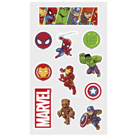 Наклейка декоративная Marvel зефирная Супергерои 70*160 89180
