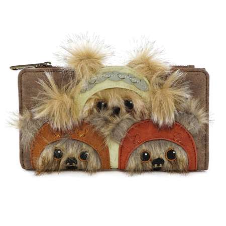 Кошелек Funko Loungefly Star Wars Ewok Trio Wallet STWA0121