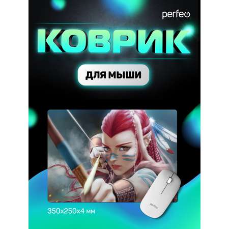 Коврик для мыши Perfeo Аниме Art 6 Лучница