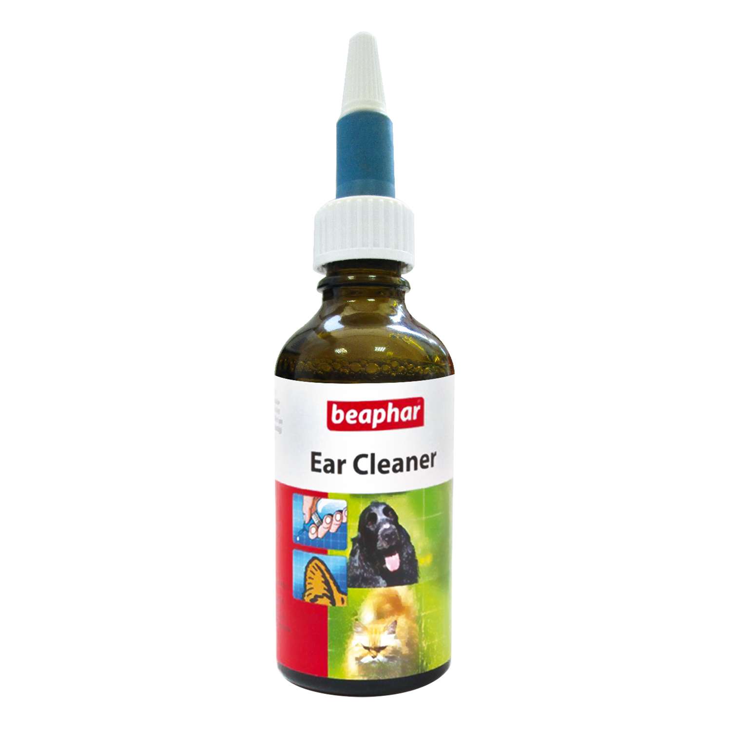 Лосьон для собак и кошек Beaphar Ear-Cleaner для чистки ушей 50мл - фото 1
