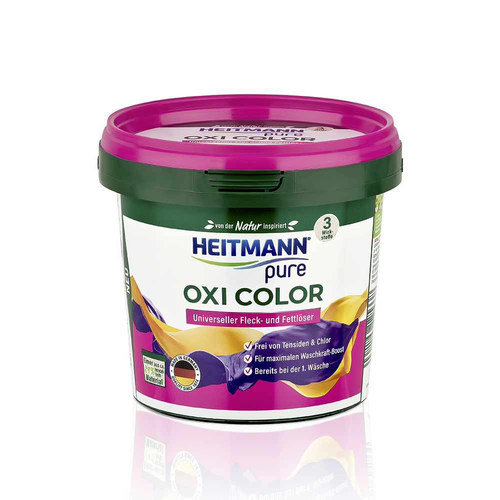 Универсальный пятновыводитель Heitmann Oxi Color 500г - фото 1