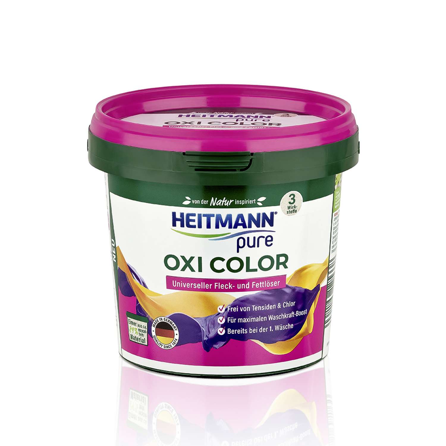 Универсальный пятновыводитель Heitmann Oxi Color 500г - фото 1